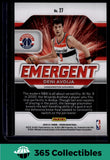 2020-21 Panini Prizm Deni Avdija #27 Emergent ROOKIE #27 NBA Wizards