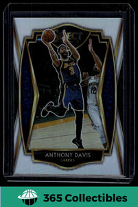 2020-21 Panini Select Anthony Davis Silver #155 Basketball Lakers