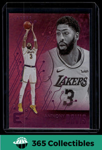 2019-20 Panini Chronicles Anthony Davis Pink #232 Basketball Lakers