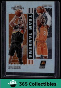 2020-21 Panini Optic NBA Devin Booker Prizm #4 Basketball Suns