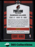 2017-18 Panini Donruss Optic Damian Lillard #33 Football Trailblazers