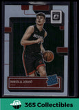 2022-23 Donruss Optic Nikola Jovic #224 Oange #/199 #224 Basketball Miami Heat