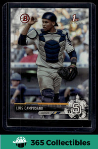 2017 Bowman Draft Luis Campusano #BD-46 Baseball San Diego Padres