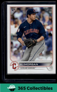 2022 Topps Eli Morgan  Gold Star #217 Baseball Cleveland Guardians