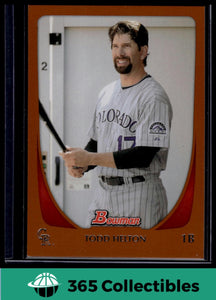 2011 Bowman Todd Helton Gold #142 Baseball Colorado Rockies