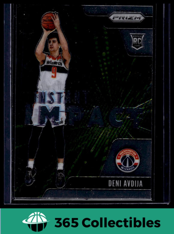 2020-21 Panini Prizm Deni Avdija Instant Impact RC #25 Basketball Wizards