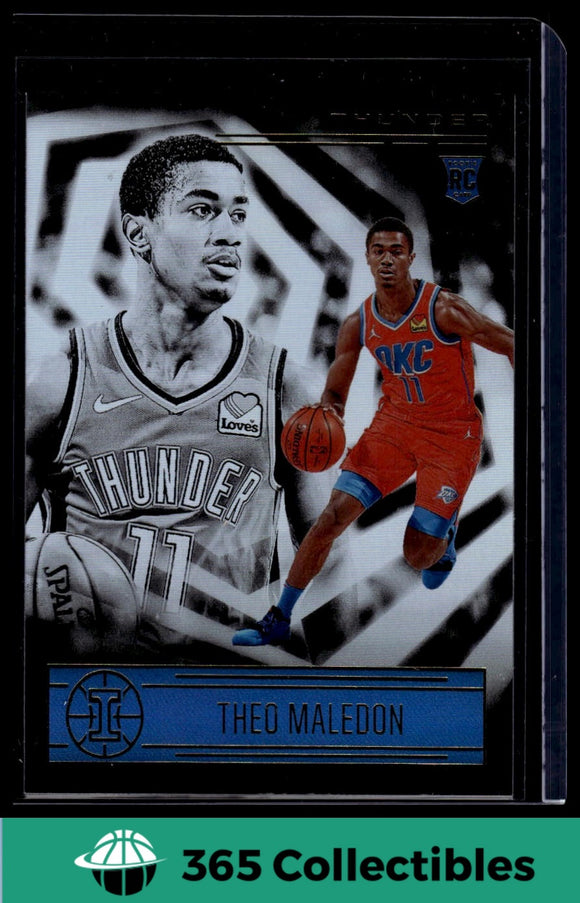 2020-21 Panini Illusions Theo Maledon RC #163 Basketball Thunder