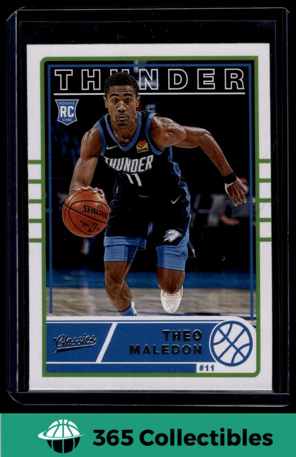 2020-21 Panini Chronicles Theo Maledon RC #642 Basketball Thunder