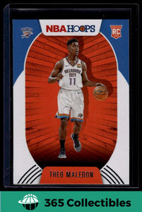 2020-21 Hoops Theo Maledon Purple RC #230 Basketball Thunder