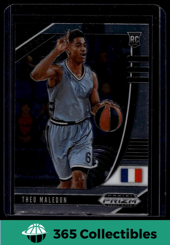 2020 Panini Prizm Draft Picks Collegiate Theo Maledon RC #57 Basketball ASVEL