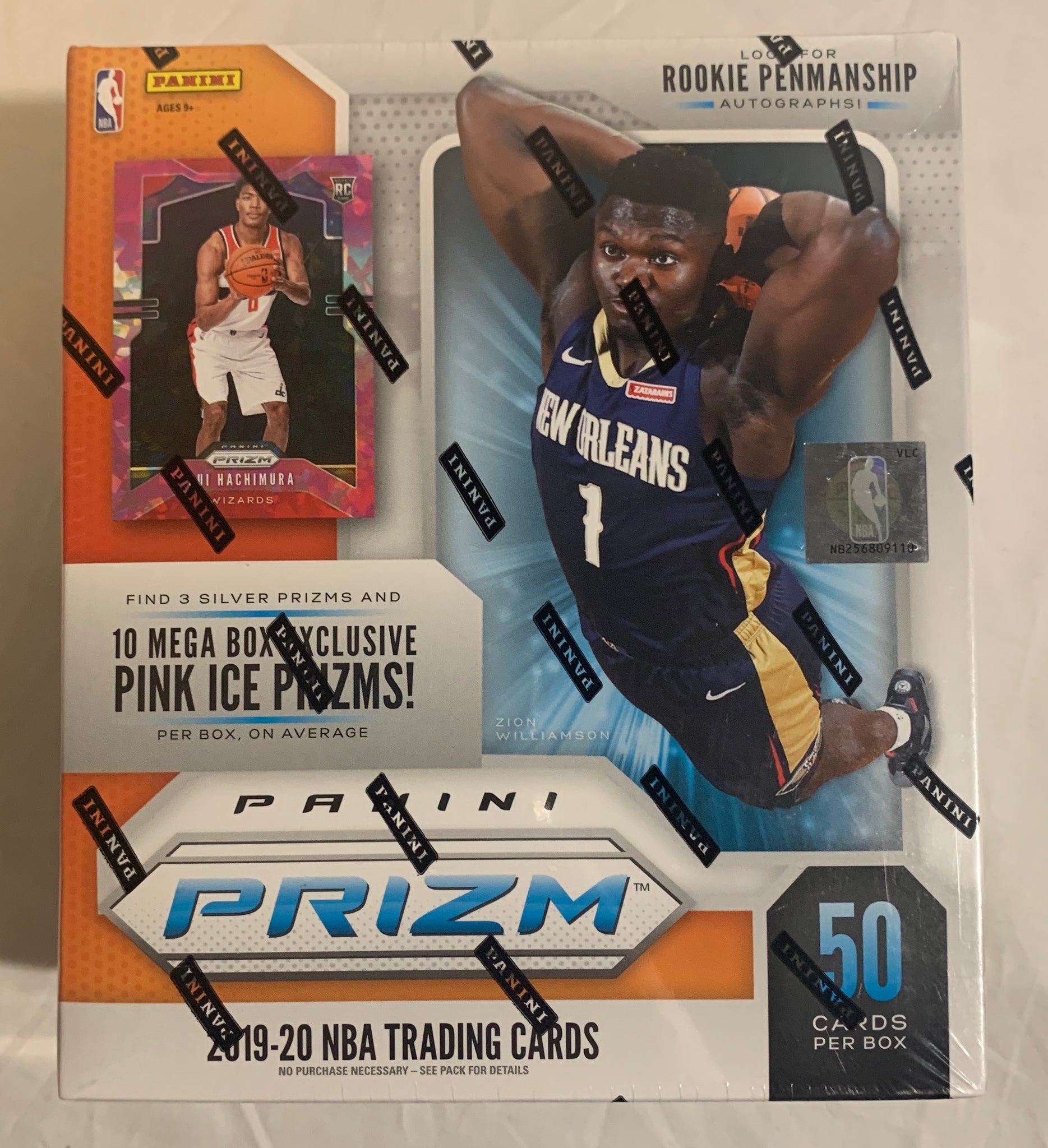 Zion Williamson 2019-20 Panini Prizm Draft Picks Prizms Silver