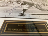 New York Yankees HOF P Whitey Ford Autographed Picture Framed #D2698 ProCo COA